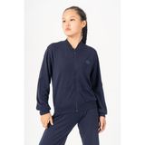 Kinderos Bomber Yakalı Fermuarlı Kız Çocuk Kolej Hırka - 26K 4542 - 13 Yaş - Lacivert