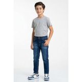 Kinderos Pamuklu Likralı Erkek Çocuk Jean Pantolon - 26Y 2048 - Açık Indigo - -- - 11 Yaş