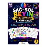 KİNDERYAYINLARI DİKKAT GÜÇLENDİRME SETİ- Çocuklar için SAĞ SOL BEYİN KOORDİNASYON ETKİNLİKLERİ E-KİTAP