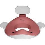 Kindsgut Balina Tasarımlı Çocuk Klozet Adaptörü Kaymaz, Ergonomik, Zararsız Malzeme - Koyu Pembe
