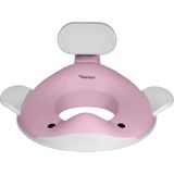 Kindsgut Balina Tasarımlı Çocuk Klozet Adaptörü Kaymaz, Ergonomik, Zararsız Malzeme - Pembe