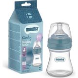 Kindy Biberon 150 ml 0-6 Ay (Yavaş Akış) - Bowl Blue - Mavi