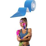 Kinesio Bandı Sporcu Bantları 5cm x 5m Ortholand - Açık Mavi - Standart