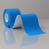 Kinesio Sport Tape -Kinezyo Bant - Sporcu Bandı - 5CMX5M (Yüz-Vücut Uygun) - Rehabilitasyon Bandı - Mavi - 0