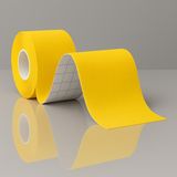 Kinesio Sport Tape -Kinezyo Bant - Sporcu Bandı - 5CMX5M (Yüz-Vücut Uygun) - Rehabilitasyon Bandı - Sarı - 0