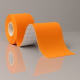 Kinesio Sport Tape -Kinezyo Bant - Sporcu Bandı - 5CMX5M (Yüz-Vücut Uygun) - Rehabilitasyon Bandı - Turuncu - 0
