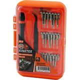 Kinetex KTX-3148 Saatçi Telefon Bits Tornavida Seti 21in1 - 10'li Paket