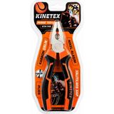 Kinetex Nse Kınetex KTX-745 160 mm Profesyonel Kombine Pense – Karbon Çelik, Nikel Kaplamalı, Izole Ergonomik Saplı El Aleti