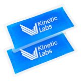 Kinetic Labs Yaralanmalar için Yeniden Kullanılabilir Jel Buz Paketleri (2'li Paket) - Yaralanmalar için Sıcak Soğuk Paketler 11" x 5.3" - Sırt Baş Diz Omuz Boyun Ayak Bileği Dirsek Ayakları Baş