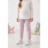 Kinetix 102067247 P Vatros P 6FX Patik Kız Çocuk Klasik Sneaker Beyaz - Pembe
