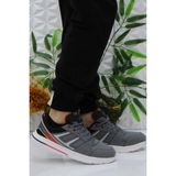 Kinetix Calton Pu Gri Siyah Rahat Hafif Erkek Spor Ayakkabı