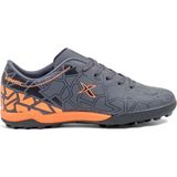 Kinetix Edward Tf 5fx Gri Halı Saha Ayakkabısı Erkekler İçin PVC Tabanlı Konforlu Tasarım