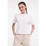 Kinetix Ekru Kadın Kısa Kol T-Shirt WL UNI 11KT70 5FX