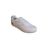 KİNETİX Erkek Beyaz Fileli Bağcıklı Düz Taban Sneaker Spor Ayakkabı