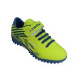 KİNETİX Erkek Çocuk Neon Sarı Çırtlı Bağcıklı Halı Saha Spor Ayakkabı