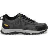Kinetix Günlük Ayakkabı Özellikli Suni Deri Erkek Outdoor Gri Renk 40 Numaralı Model - Gri - Siyah