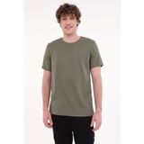 Kinetix Haki Erkek Kısa Kol T-Shirt MB CZ JK 11BS101 5FX