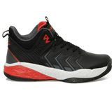 Kinetix Harger Pu 5pr Siyah Unisex Basketbol Ayakkabısı - Siyah - Kırmızı