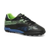 Kinetix Hyde Tf 4pr Siyah Unisex Halı Saha Ayakkabısı PVC Malzeme ile Tam Kalıp Tasarım