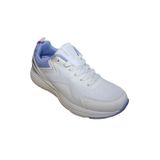 Kınetıx Kadin Beyaz Gri Running Fileli Sneaker Spor Yuruyus Ayakkabisi