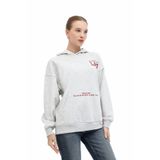 Kinetix Kadın Gri Hoodie XL WL 17LAYUT BTS-K5 5PR Modeli