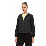 Kinetix Kadın Siyah Yağmurluk M Beden WL 8GABY 8P100 6FX Modeli
