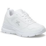 Kinetix Kadın Sneaker Beyaz Renkli Hafif ve Esnek Tabanlı Deri Ayakkabı