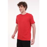 Kinetix Kırmızı Erkek Kısa Kol T-Shirt MB PAM C 11SN220 5FX