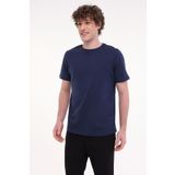 Kinetix Lacivert Erkek Kısa Kol T-Shirt MB PAM C 11SN220 5FX