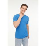 Kinetix M-SN234 BSC Raw Edge 4FX Saks Erkek T-shirt