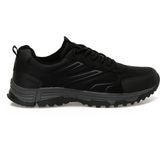 Kinetix Magna Pu 5pr Siyah Erkek Trekking Ayakkabısı PVC ve Tekstil Malzeme ile Konforlu Kullanım - Siyah - Koyu Gri