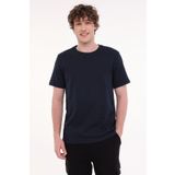 Kinetix MB CZ JK 11BS101 5FX Lacivert Erkek Kısa Kol T-Shirt