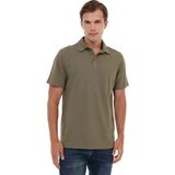 Kinetix MB LEGATO 12BS501 6FX Haki Erkek Polo Yaka Kısa Kol T-Shirt