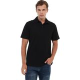 Kinetix MB Legato 12BS501 6fx Siyah Erkek Polo Yaka Kısa Kol T-Shirt