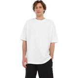 Kinetix MB Oversıze 11BS201 6fx Kırık Beyaz Erkek Kısa Kol T-Shirt
