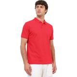 Kinetix MB Pam 12SN328 Kırmızı Erkek Polo Yaka Kısa Kol T-Shirt - 2XL