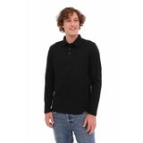 Kinetix MB SN329 UKOL POLO 5PR Erkek Siyah Uzun Kol T-Shirt 102024517