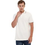 Kinetix MB Vyn 12BS115 6fx Ekru Erkek Kısa Kol T-Shirt - 2XL