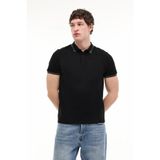 Kinetix MB YK CZ 12BS108 6FX Siyah Erkek Kısa Kollu Polo T-Shırt