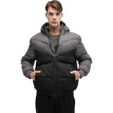 Kinetix ml Block Puffer-05 5pr Siyah Erkek Kısa Kaban - 2XL
