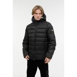 Kinetix ml Echo Coat 3pr Siyah Erkek Kısa Kaban