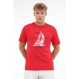 Kinetix ml Etcor 11MRN200 5fx Kırmızı Erkek Kısa Kol T-Shirt