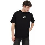 Kinetix ml Street 11SLG305 5fx Siyah Erkek Kısa Kol T-Shirt
