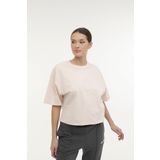 Kinetix Pembe Kadın Kısa Kol T-Shirt WB BOXY 11FN95 4FX