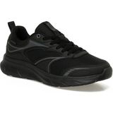 Kinetix Quick Run Pu Erkek Sneaker Spor Ayakkabı Siyah Günlük Kullanıma Uygun Hafif ve Esnek
