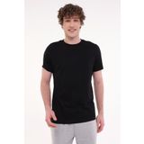Kinetix Siyah Erkek Kısa Kol T-Shirt MB PAM C 11SN220 5FX