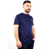 Kinetix SN-225 Neck Lacivert Günlük Erkek Bisiklet Yaka Tişört LACİVERT S