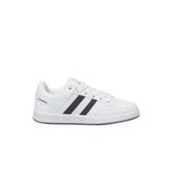 Kinetix Unisex Günlük Spor Ayakkabı KORT PU 3 FX, Beyaz, 40 Beden