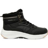 Kinetix Warbel Pu Hi W Kadın Comfort Taban Içi Kürklü Spor Bot - Siyah