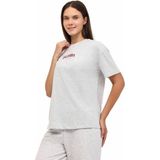 Kinetix WL 11BUD BTS-K16 5PR Gri Kadın Kısa Kol T-Shirt